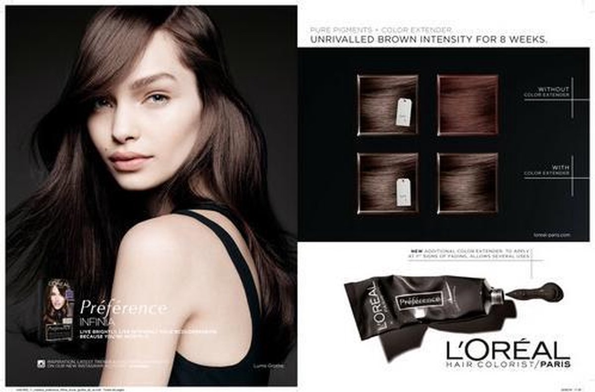 L'Oreal Paris L´Oréal Paris 4. Tahiti Preference Haarkleuring - Zwart