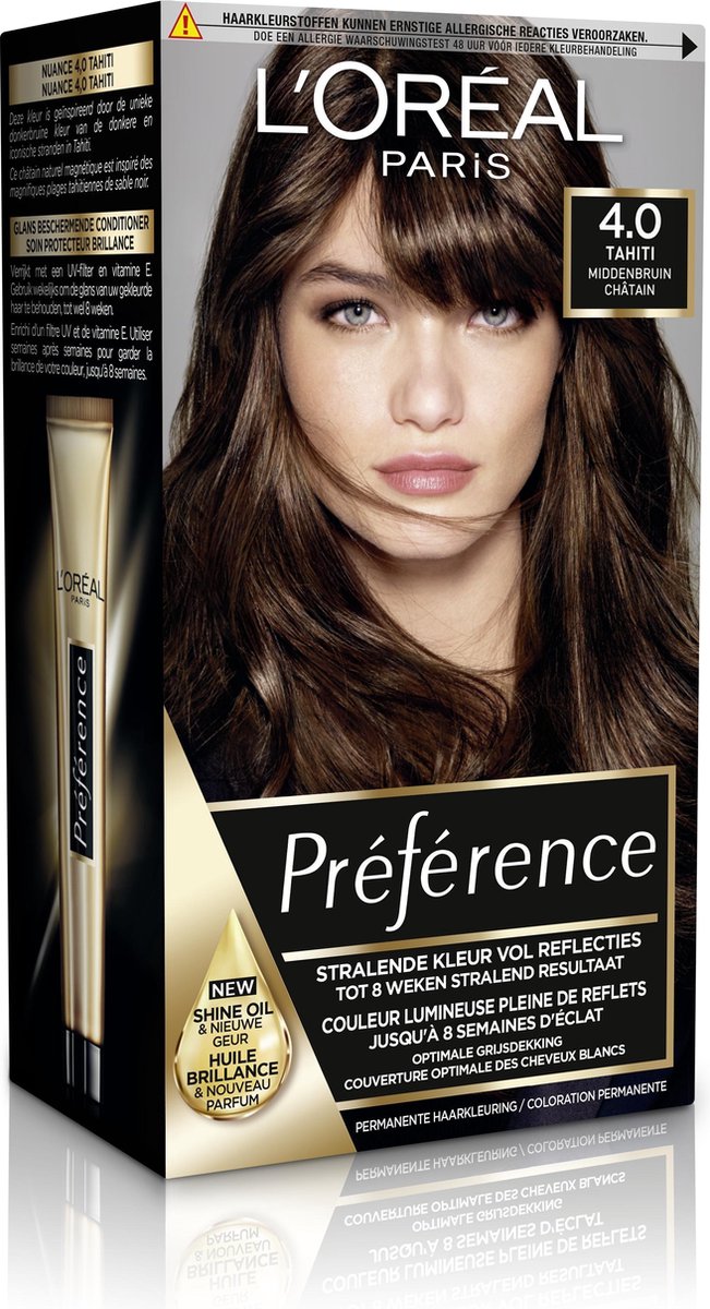 L'Oreal Paris L´Oréal Paris 4. Tahiti Preference Haarkleuring - Zwart