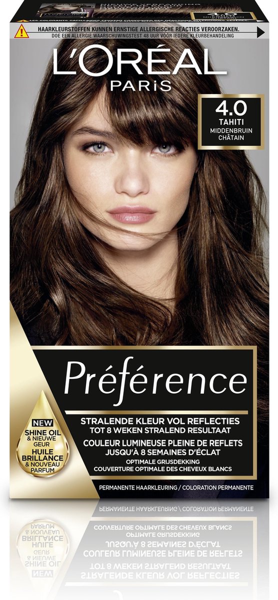 L'Oreal Paris L´Oréal Paris 4. Tahiti Preference Haarkleuring - Zwart
