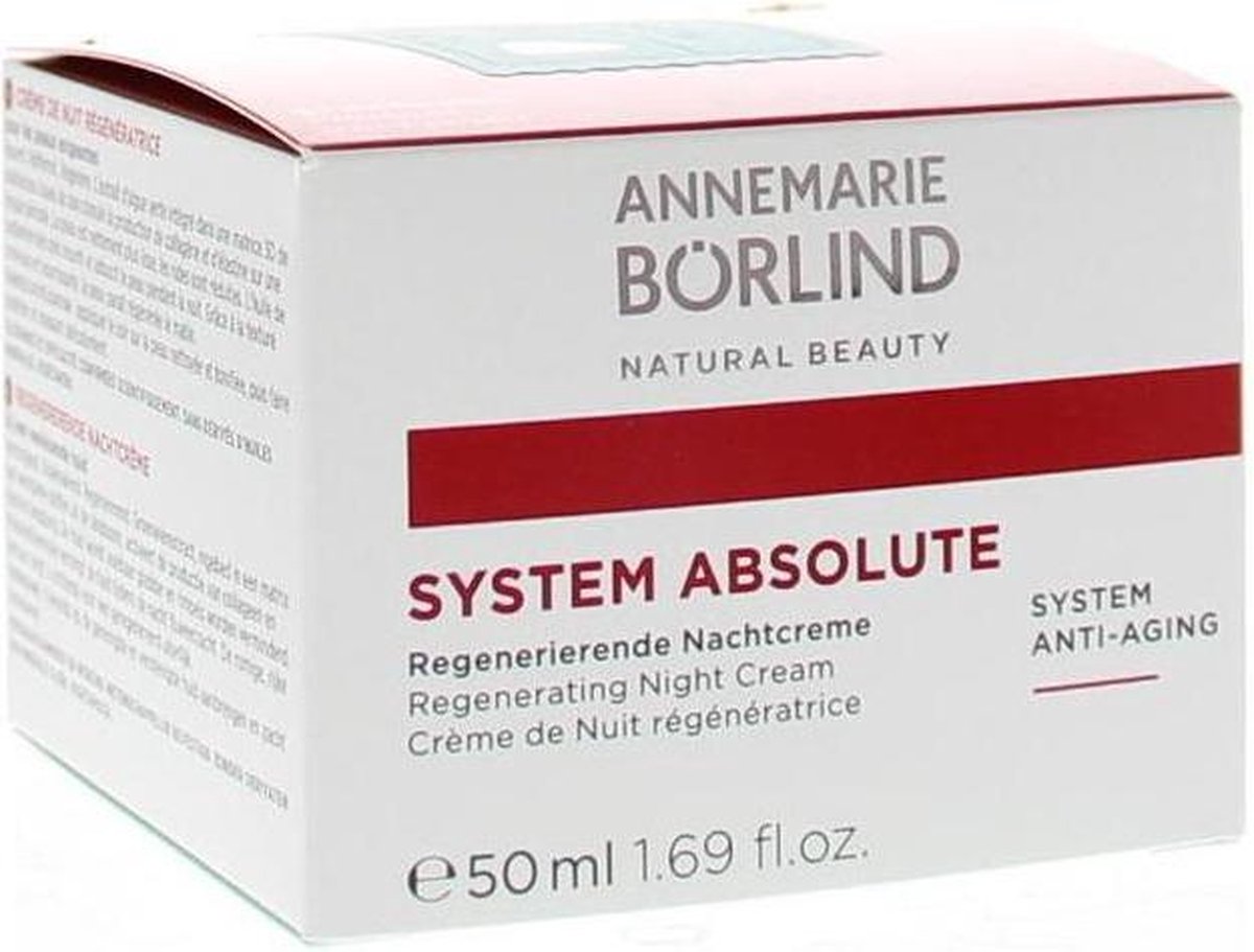 Annemarie Börlind Anti-Aging System Absolute Nachtverzorging 50ml