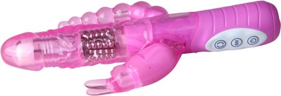 Seven Creations Rabbit dual vibrator - Roze