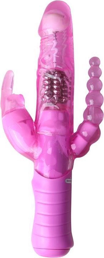 Seven Creations Rabbit dual vibrator - Roze