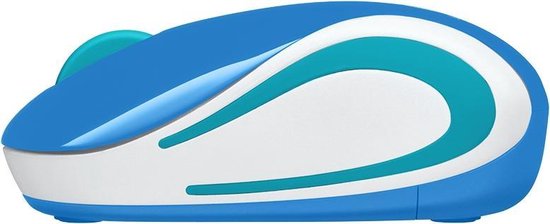 Logitech M187 - Draadloze Mini Muis - - Blauw