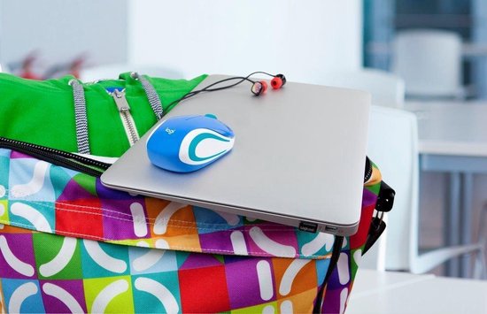 Logitech M187 - Draadloze Mini Muis - - Blauw