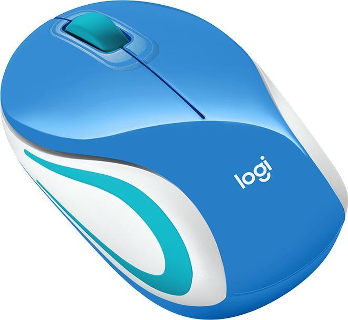 Logitech M187 - Draadloze Mini Muis - - Blauw