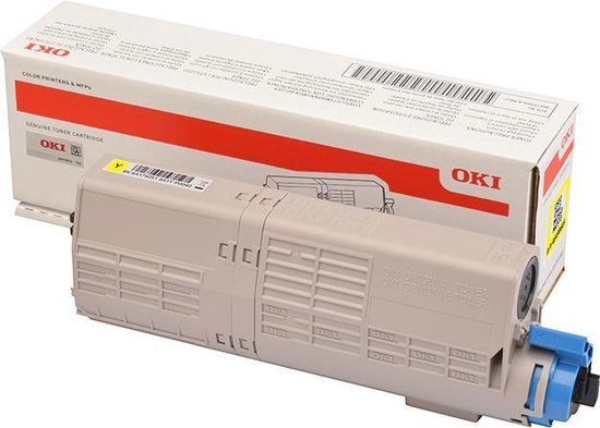 Oki 46490605 tonercartridge Origineel 1 stuk(s) - Geel