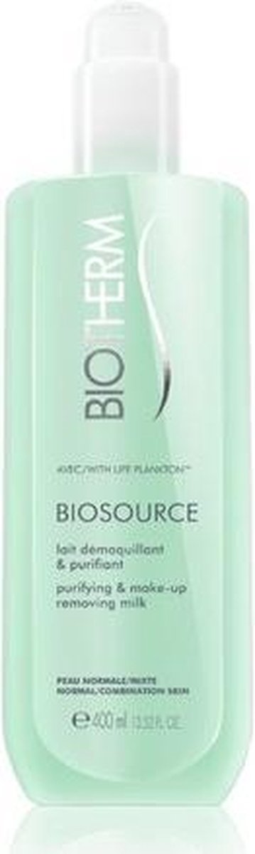 Biotherm Biosource Purifying & Make-Up Removing Milk Reinigingsmelk 400ml
