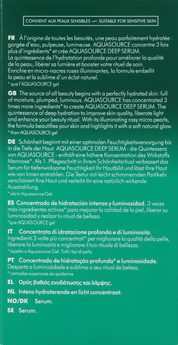 Biotherm Aquasource Deep Serum 50ml