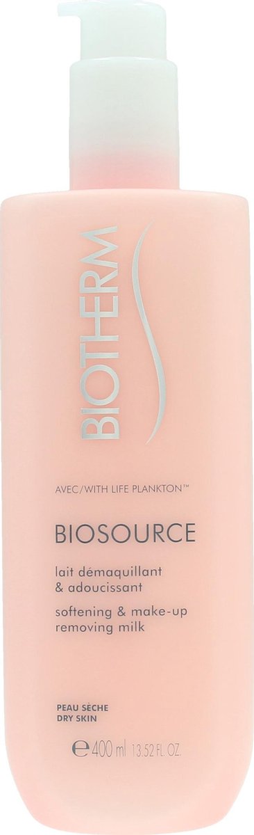 Biotherm Biosource Softening & Make-up Removing Milk Reinigingsmelk 400ml