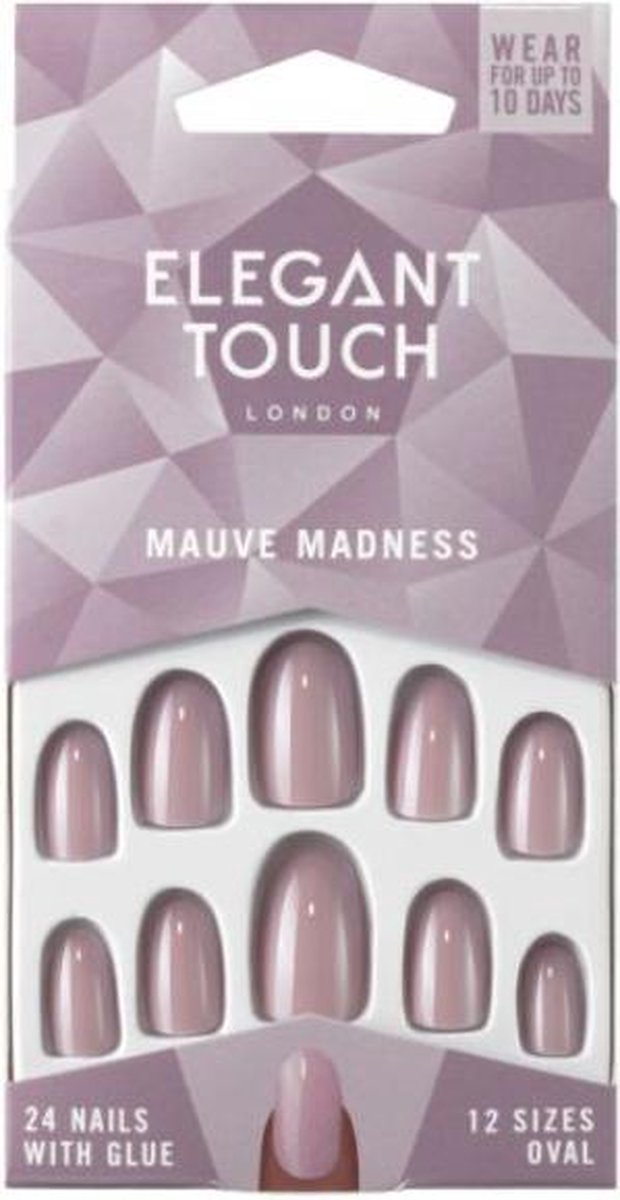 Elegant Touch Mauve Madness Nagels