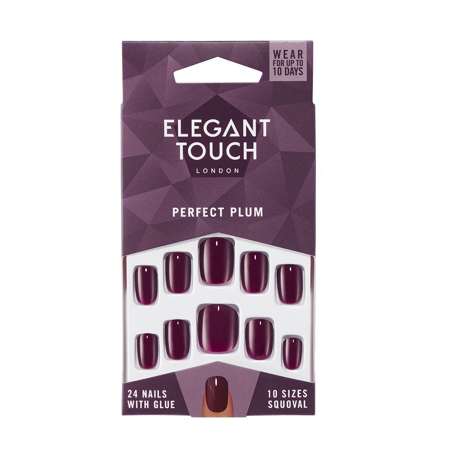 Elegant Touch Perfect Plum Nagels