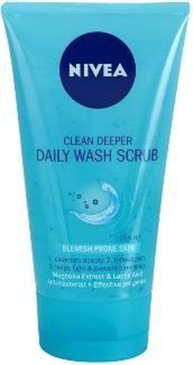 Nivea Essentials Dagelijkse Reinigingsscrub Gezichtspeeling 150ml