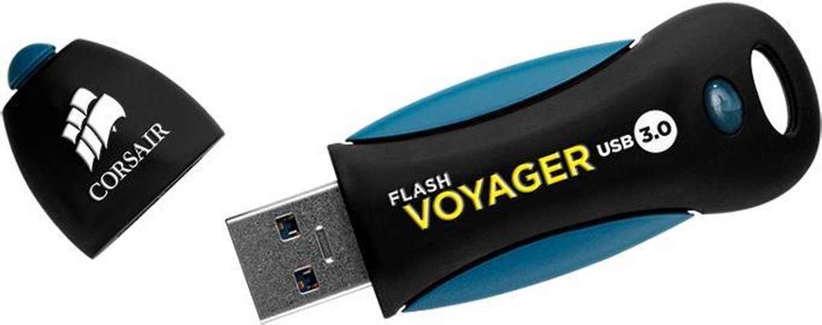 Corsair Voyager - USB-stick - 256 GB - Zwart