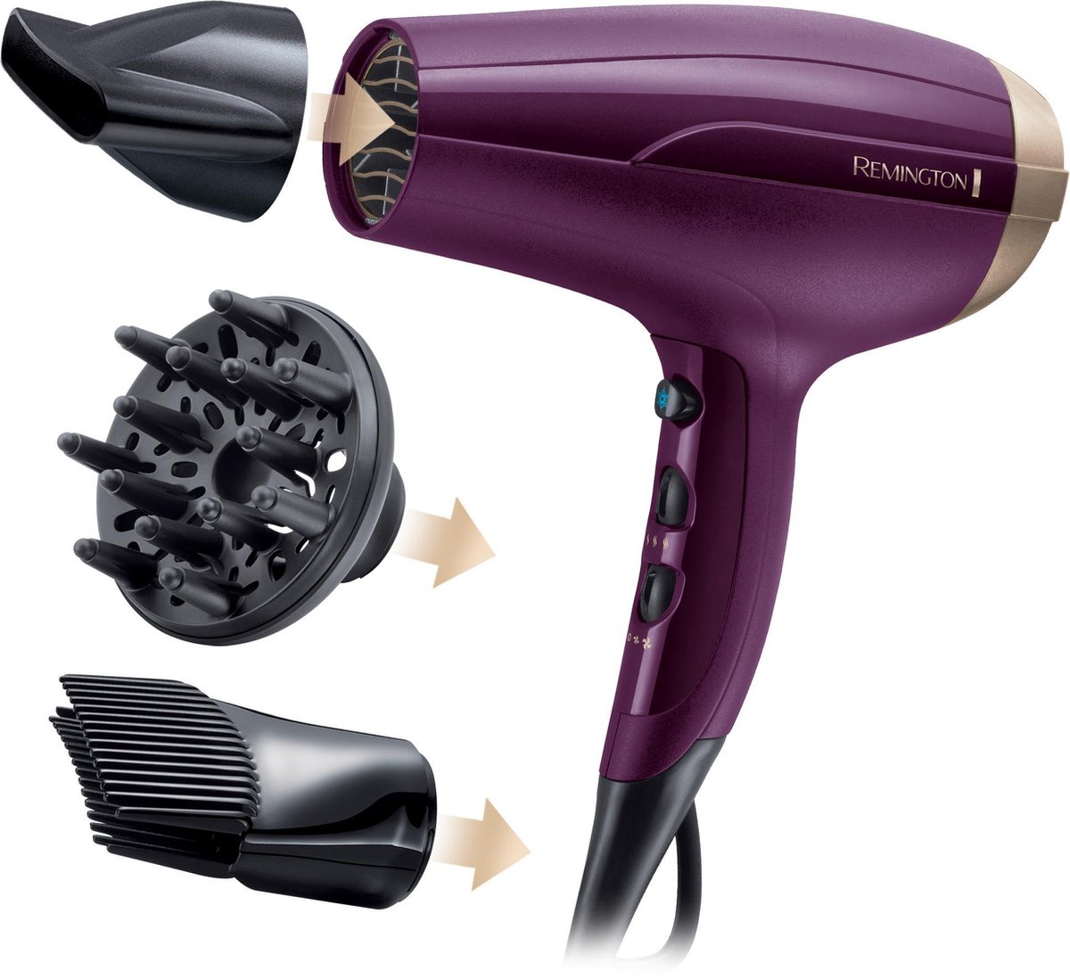 Remington D5219 Your Style Dryer Föhn - Paars