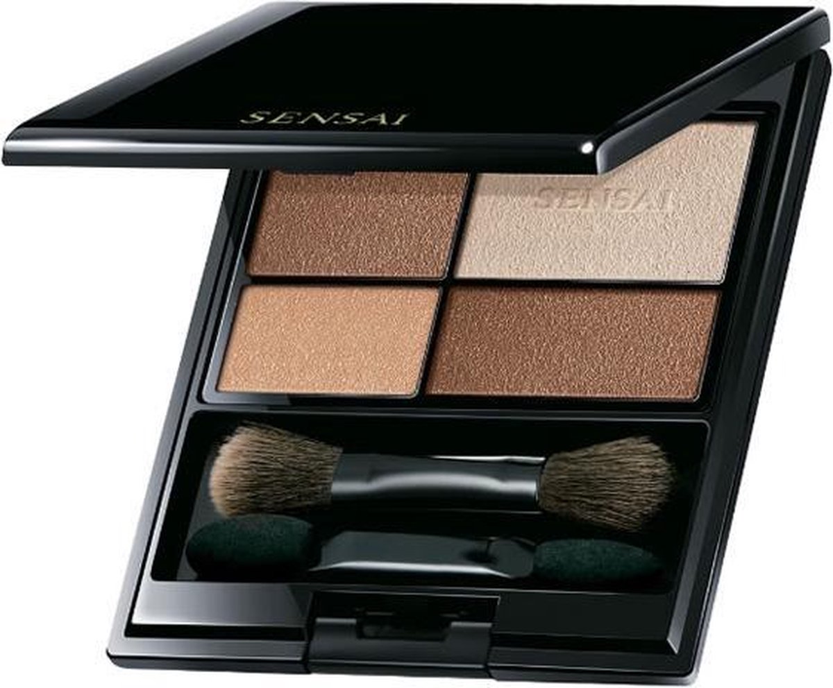 Sensai Shiny Foliage Eye Colour Oogschaduw Palette 3.7 g - Bruin
