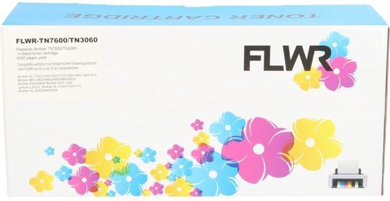 Brother FLWR - Toner / TN-6600 - Geschikt voor - Zwart