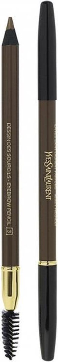 Yves Saint Laurent 02 - Donkerbruin Dessin Des Sourcils Wenkbrauwpotlood 1.3 g - Zwart