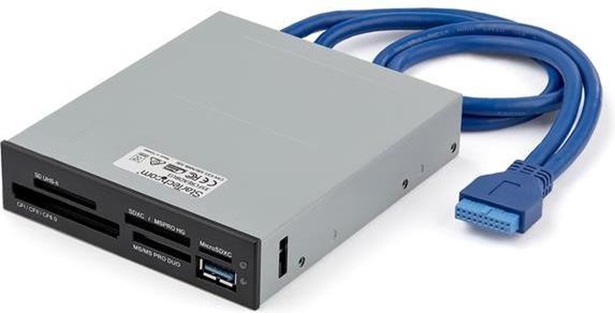 Startech .com 3,5'' Interne multi-kaartlezer met UHSII ondersteuning USB 3.0 memory card reader