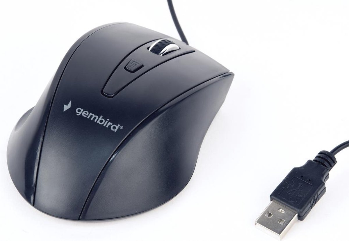 Gembird Optische muis USB - Zwart