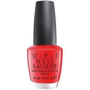 Opi NLM21 - My Chihuahua Bites The Classics Crème Nagellak 15ml - Rood