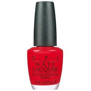 Opi NLN25 - Big Apple Red The Classics Crème Nagellak 15ml - Rood