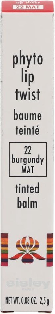 Sisley N°22 Burgundy Phyto-Lip Twist Mat Lipstick 2.5 g - Bruin