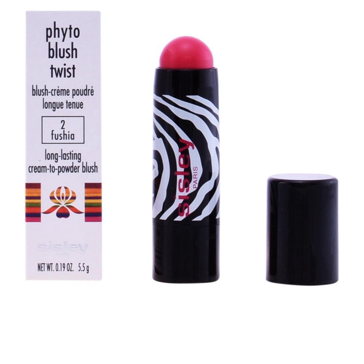 Sisley Nr. 02 - Fushia Phyto-Blush Twist 5.5 g - Roze