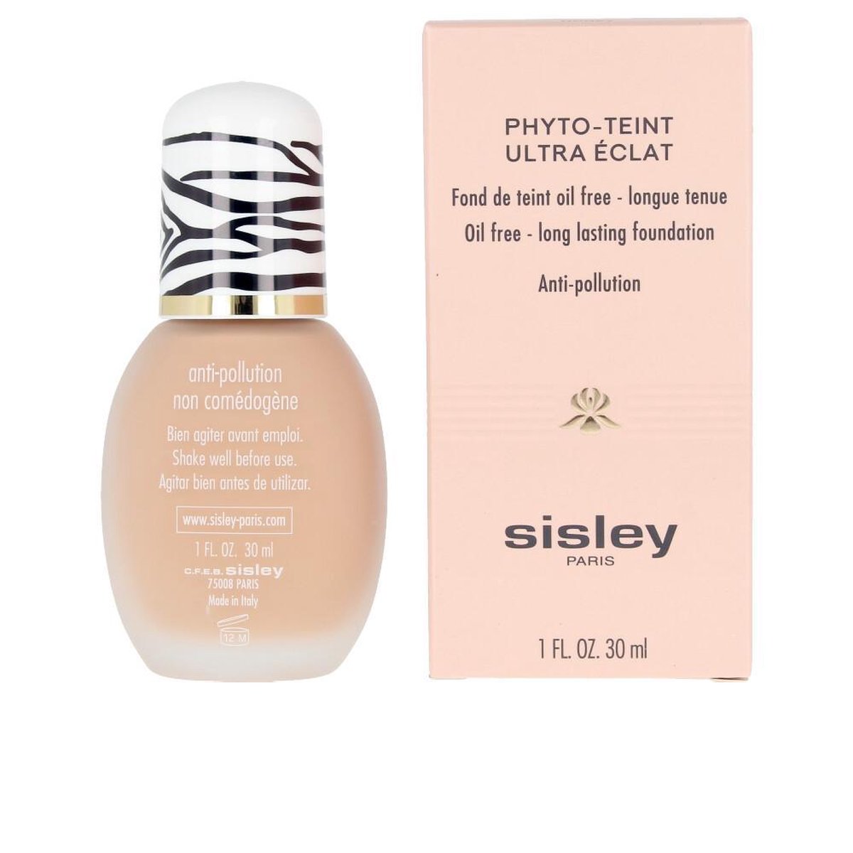 Sisley 4 – Honey Phyto-Teint Ultra Éclat Foundation 30ml