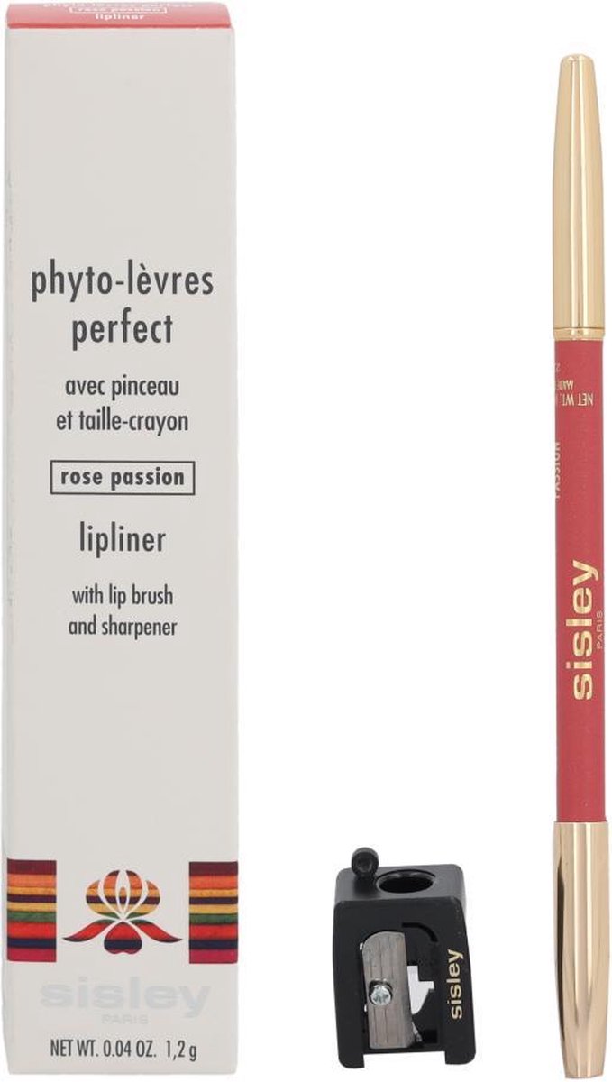 Sisley Nr. 04 - Rose Passion Phyto - Lèvres Perfect Contourpotlood 1.2 g - Zwart