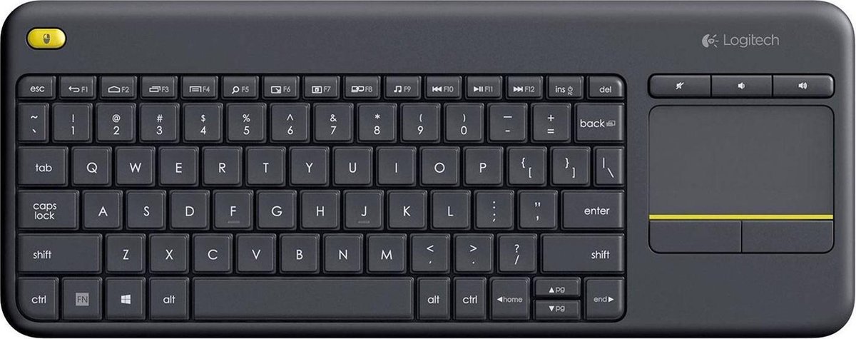 Logitech K400 Plus toetsenbord RF Draadloos QWERTY Spaans - Zwart