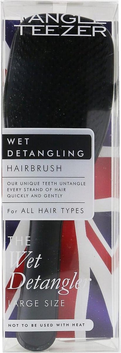 Tangle Teezer Black Gloss Large Borstel