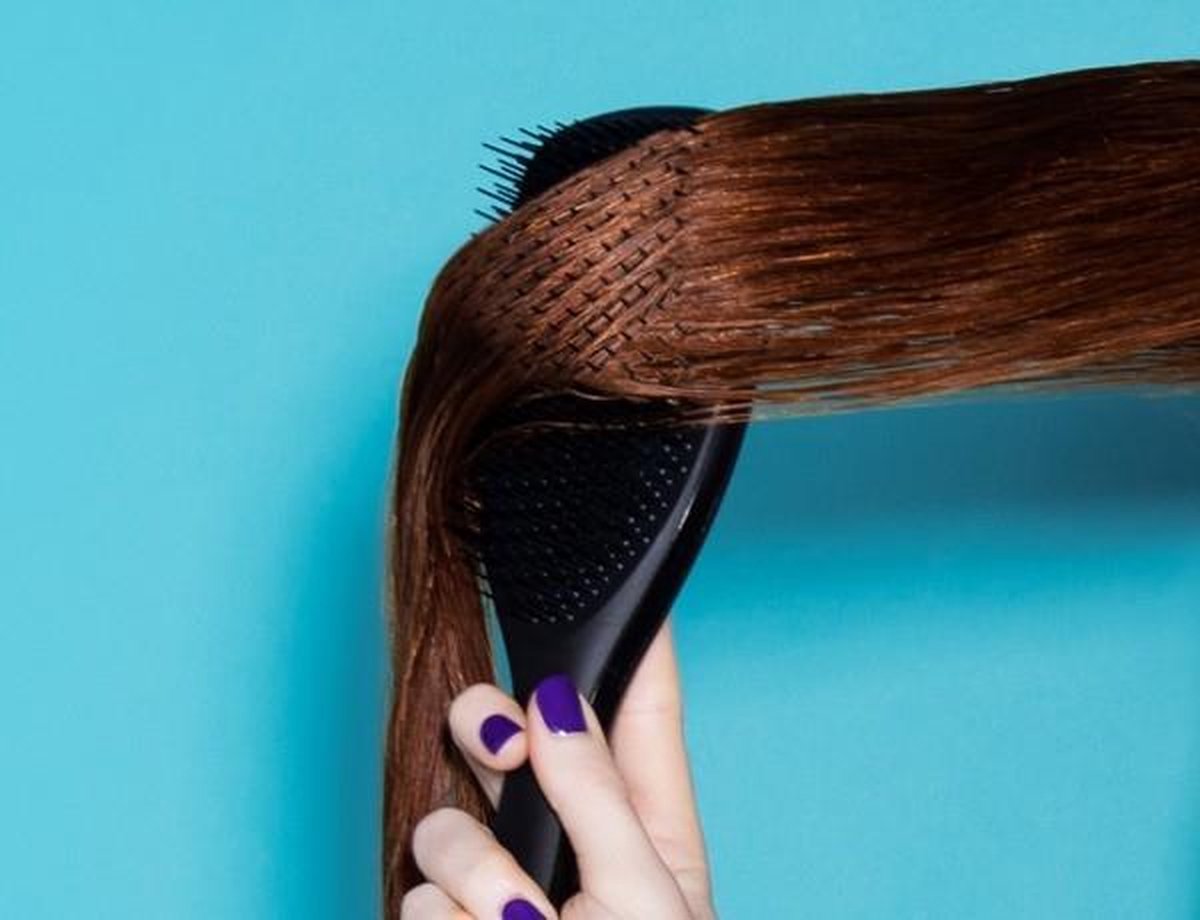 Tangle Teezer Black Gloss Large Borstel