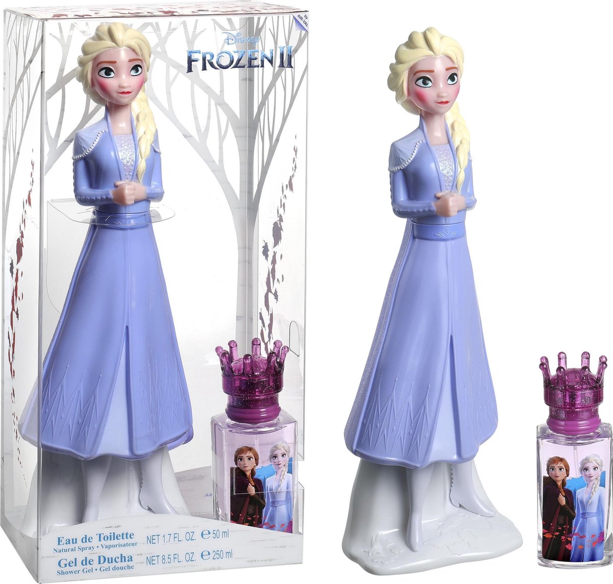Douglas Frozen II EdT 50ml + Showergel Figure 3D Elsa 250ml Geurset