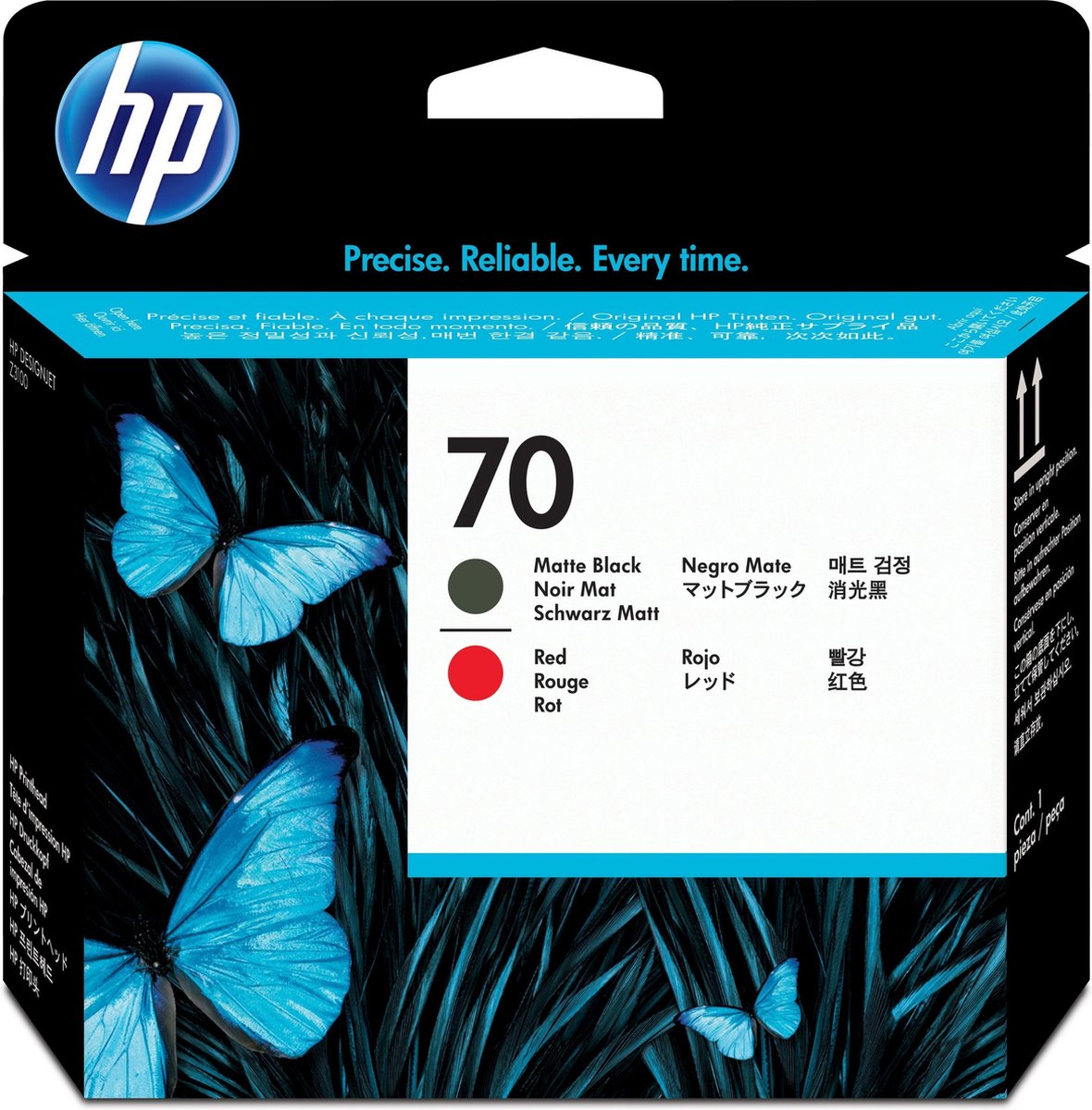 HP 70 - Inktcartridge / Mat (C9409A) - Negro