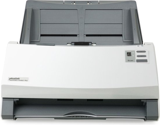 Plustek SmartOffice PS406U Plus 600 x 600 DPI ADF-scanner Grijs, A4 - Wit