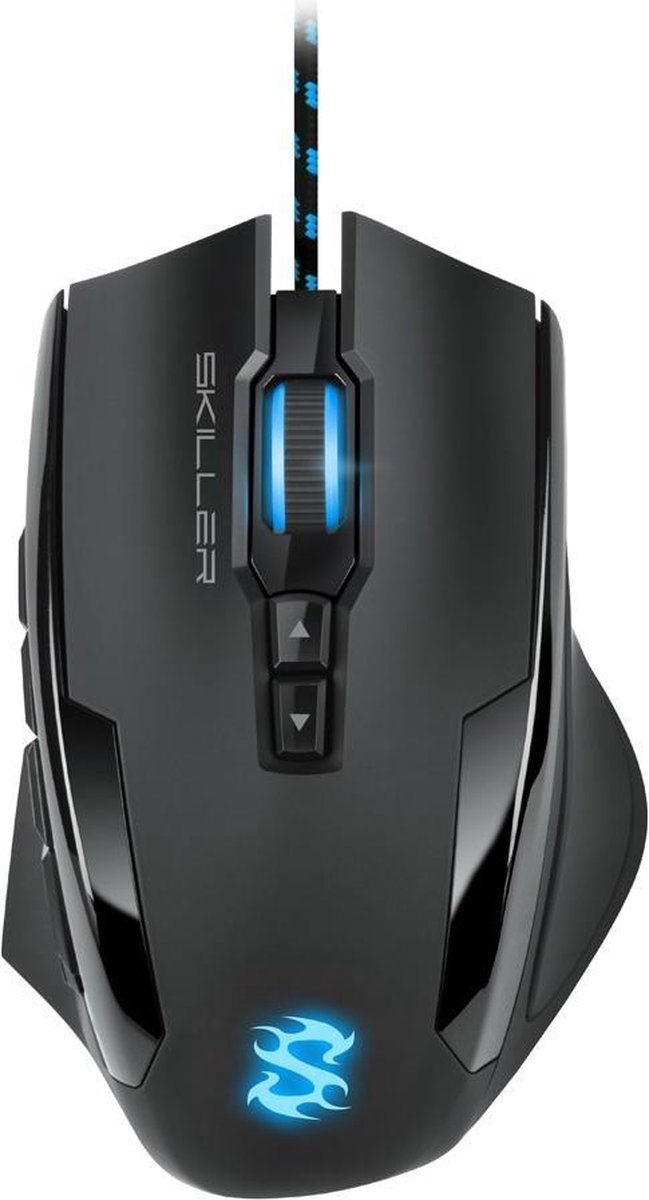 Sharkoon Skiller SGM1 RGB - Gaming Muis - 10800 dpi - PC - Zwart