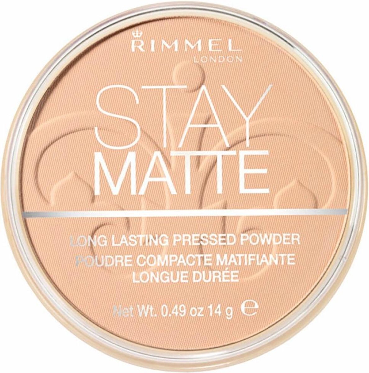 Rimmel 005 - Silky Stay Matte Pressed Powder Poeder 14g - Silver