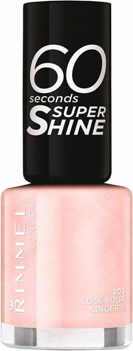 Lose Your Lingerie 60 Seconds Nagellak 8ml - Silver