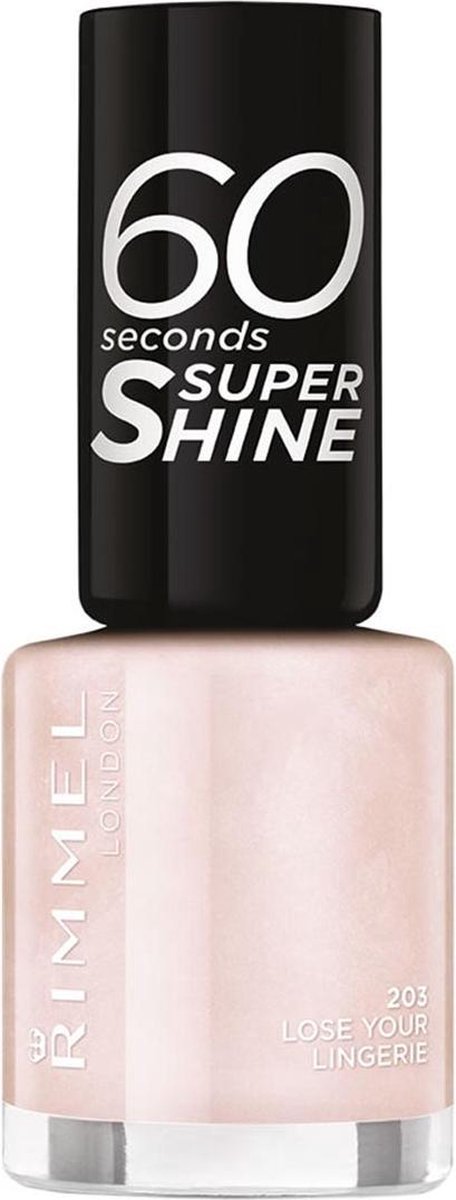 Lose Your Lingerie 60 Seconds Nagellak 8ml - Silver