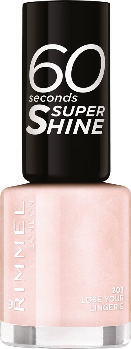 Lose Your Lingerie 60 Seconds Nagellak 8ml - Silver