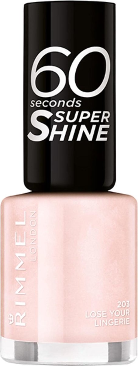 Lose Your Lingerie 60 Seconds Nagellak 8ml - Silver
