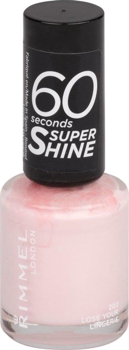 Lose Your Lingerie 60 Seconds Nagellak 8ml - Silver