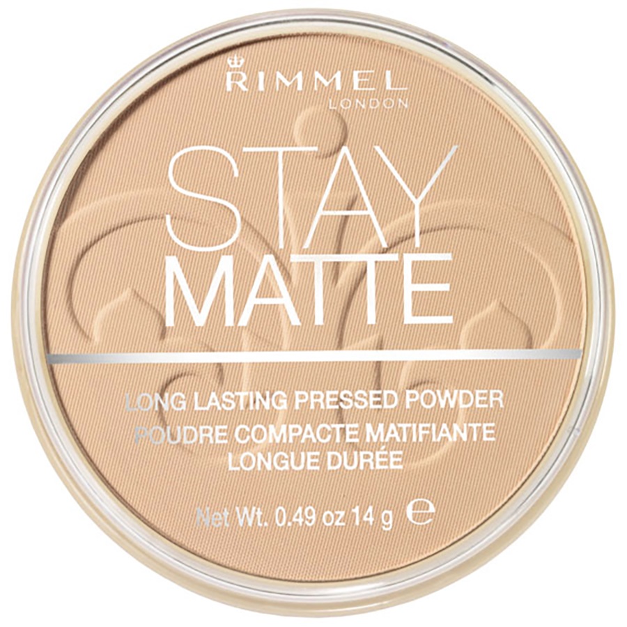 003 - Peach Glow Stay Matte Pressed Powder Poeder 14g - Silver