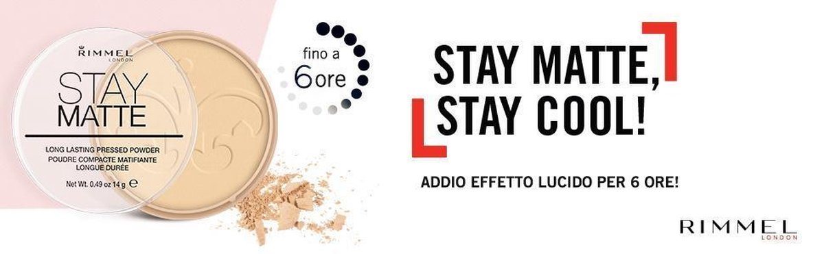 Rimmel London 008 - Cashmere Stay Matte Pressed Powder Poeder 14g