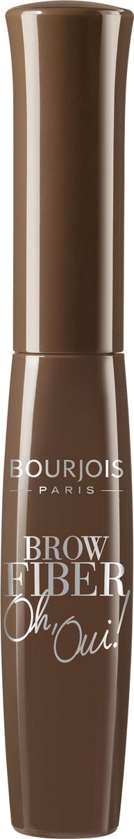 Bourjois 002 Châtain Brow Fiber Oh Oui! Wenkbrauwgel 5.8 ml - Marrón