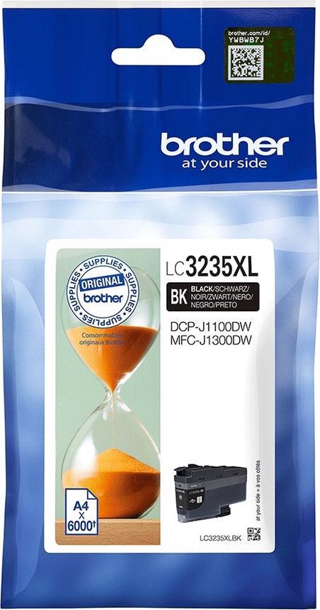 Brother LC-3235XLBK inktcartridge Origineel 1 stuk(s) - Zwart