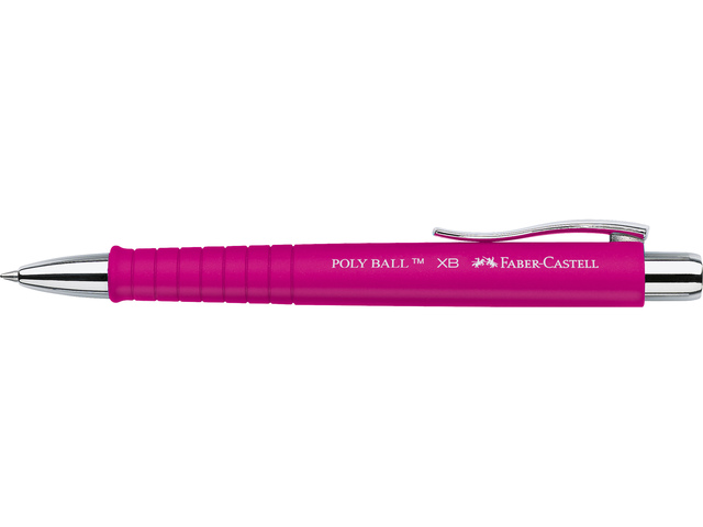 Faber Castell Balpen Faber-Castell Polyball XB - Roze