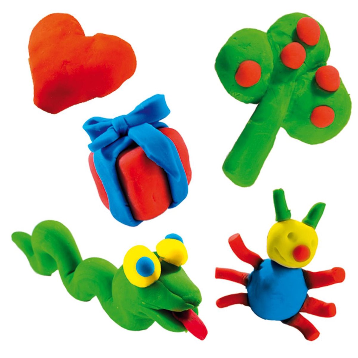 ECO klei multicolor 4x90gr