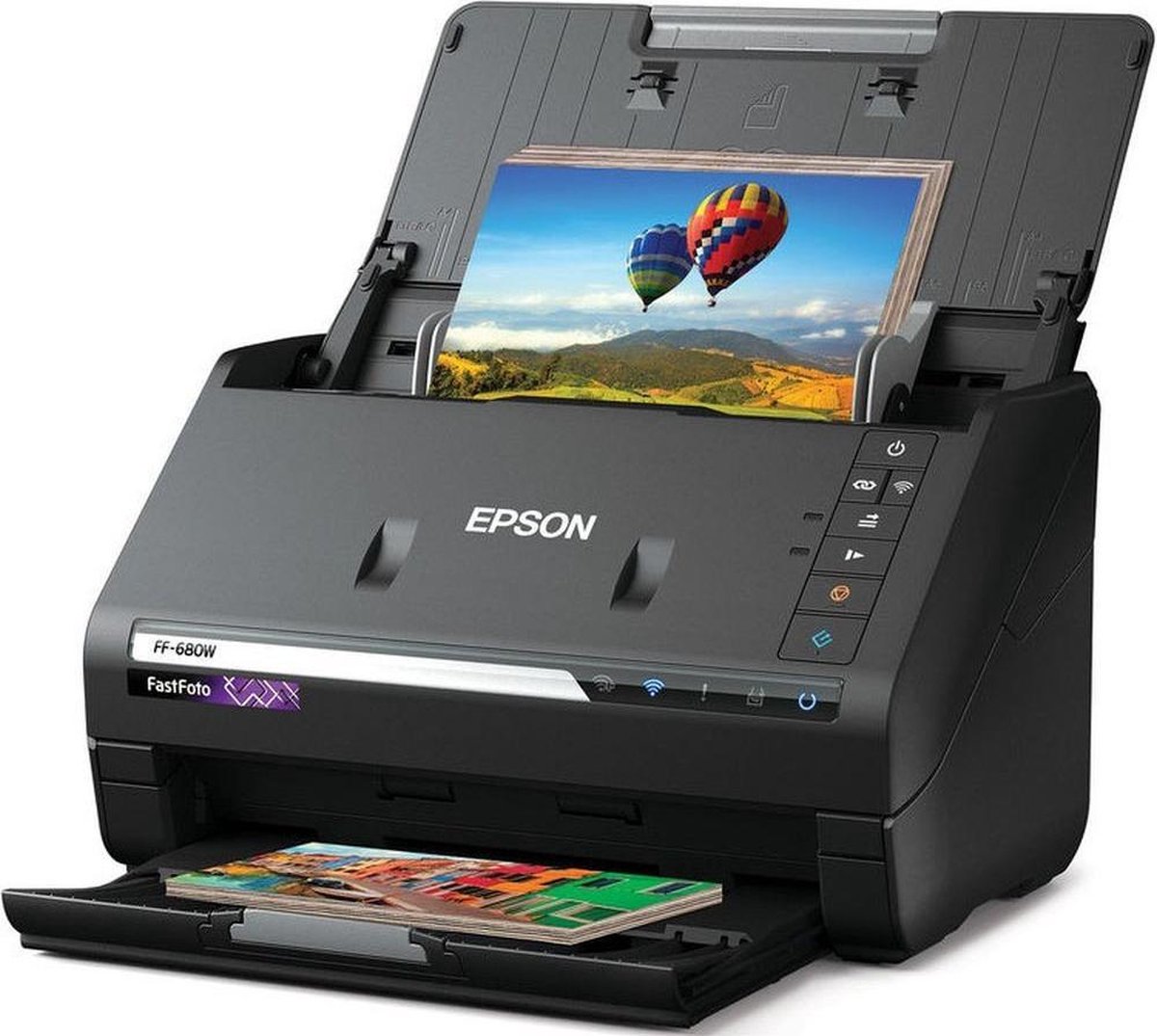 Epson FastFoto FF-680W - Fotoscanner - Zwart