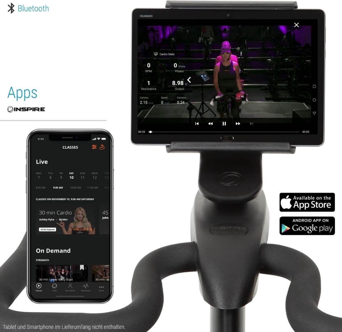 FINNLO Inspire Indoor Cycle ILC Spinningfiets - Zwart